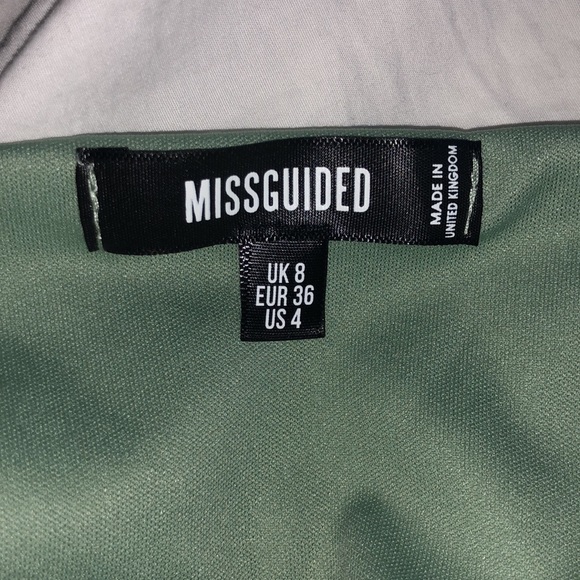 Sage green Corset top / cropped - Picture 6 of 6